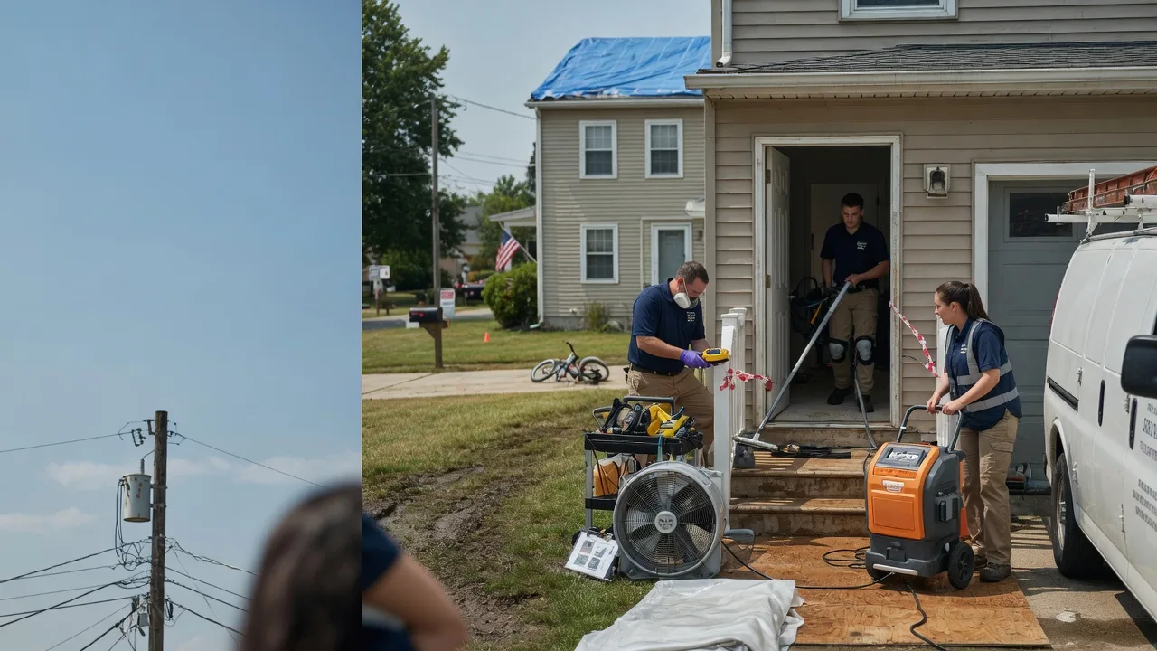 Water Damage Repair in Harrison Valley, PA near me